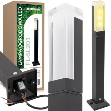 LAMPA LED OGRODOWA STOJĄCA ZEWNĘTRZNA IP44 60cm