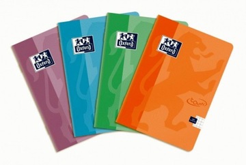 Zeszyt OXFORD TOUCH PASTELOWE KOLORY A5 60k 5 szt