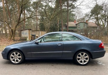 Mercedes CLK W209 Coupe C209 2.6 V6 (240) 170KM 2003 Mercedes-Benz CLK 2.6 V6 Jasne Skory Automat, zdjęcie 12