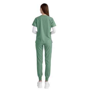 KOMPLET MEDYCZNY KOSZULKA SPODNIE UNIFORM DAMSKI, XXL