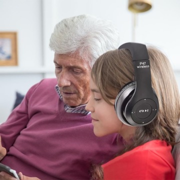 P47 БЕСПРОВОДНЫЕ НАУШНИКИ BLUETOOTH MP3 МИКРОФОН