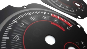 Циферблаты одометра Ford Mustang ROUSH Style KMH MoMan