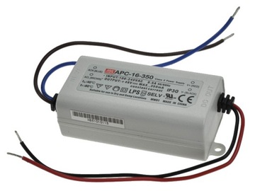 Driver LED MEAN WELL APC-16-350, 12-48V, 350mA