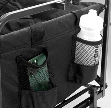 ТУРИСТИЧЕСКАЯ КОЛЯСКА ДЛЯ ПЛЯЖНОГО САДА, СКЛАДНАЯ ДЛЯ ТРАНСПОРТИРОВКИ