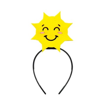 OPASKA SŁOŃCE STRÓJ SŁOŃCA FILCOWA ŻÓŁTA