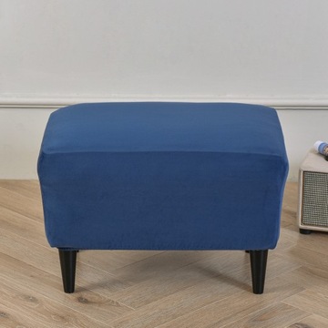 Велюровый чехол для комплекта кресла и подставки для ног