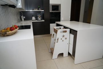 Кухонный помощник Монтессори Кухонный помощник для детей Solid White PL