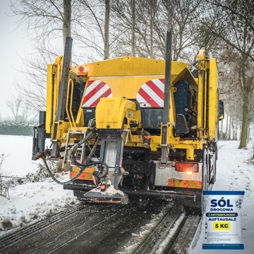 СОЛЬ ДОРОЖНАЯ С АНТИСКЛЕВАНИЕМ 5 КГ ДЛЯ ТАИВАНИЯ СНЕГА И ЛЬДА ДЛЯ НАКЛАДОК