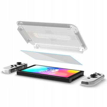 Закаленное стекло для Nintendo Switch Oled Spigen