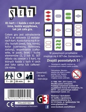 % Set - семейная карточная игра /G3