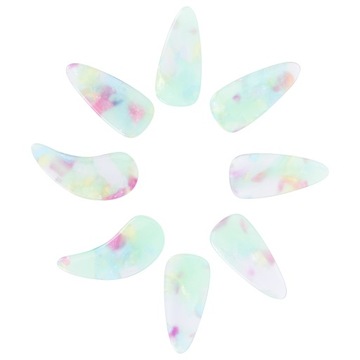 8 ИСКУССТВЕННЫХ НОГТЕЙ, ЗАЩИТЫ ДЛЯ КОНЧИКОВ ПАЛЬЦЕВ, ПРАКТИЧЕСКИЕ КЕДИЦЫ ДЛЯ МУЗЫКАЛЬНЫХ ИНСТРУМЕНТОВ