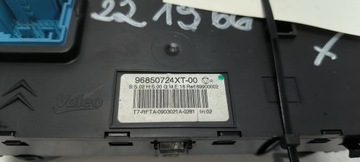 PANEL KLIMATIZACE 96850724XT PEUGEOT 308 CC