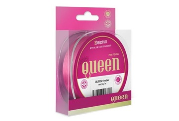 ŻYŁKA Delphin QUEEN Feeder / różowa - 0,20mm 3,4kg 300m