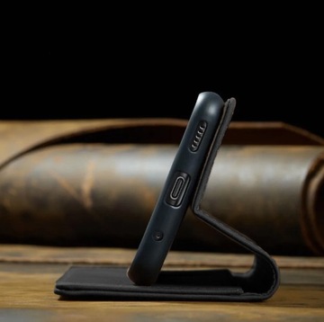 Etui z Klapką CaseMe do Huawei P20 Pro Case Skórzane na Karty Kolor Czarny