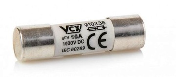 WKŁADKA bezpiecznikowa 32A 10x38 solarna 1000V DC