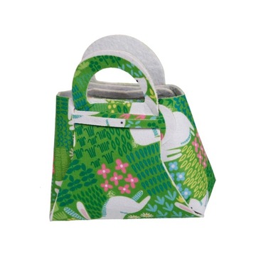 Пасхальные сумки для подарков для детей, зеленый