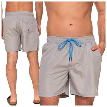 SZORTY SPODENKI KĄPIELOWE PLAŻOWE MĘSKIE KLASYCZNE NA BASEN PLAŻĘ MORAJ 5XL