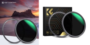 Магнитный регулируемый ND-фильтр K&F Concept Nano-X MRC Fader ND8-128-82 мм