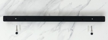 КРЮК ВЕШКА ДЛЯ ПОДВАЛА ГАРАЖНАЯ Вешалка НАСТЕННАЯ ПОЛОСКА С 6 КРЮЧКАМИ