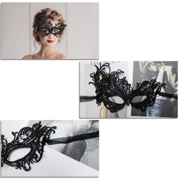 4 черные венецианские мужские маски для маскировки карнавального бала в канун Нового года