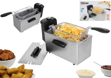 FRYTKOWNICA TRADYCYJNA 2000 W DUŻA POJEMNOŚĆ 3L