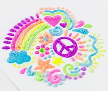 Маркеры с 3D эффектом 6 цветов Ooly MagicPuffy Growing Decoration