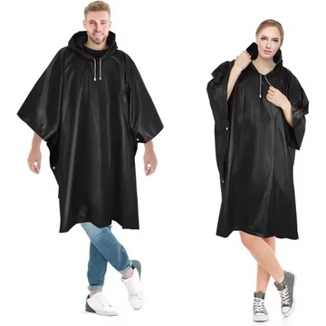 ДОЖДЕВОЕ ПОНЧО С КАПЮШОНОМ ЖЕНСКОЕ МУЖСКОЕ ДОЖДЕВИК