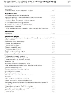 Volvo XC60 II 2026 VOLVO XC60 CORE T6 PLUG-IN (179 + 156KM) AWD, zdjęcie 9