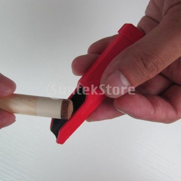 Snooker Billiard Cues Leather Tip Double Side