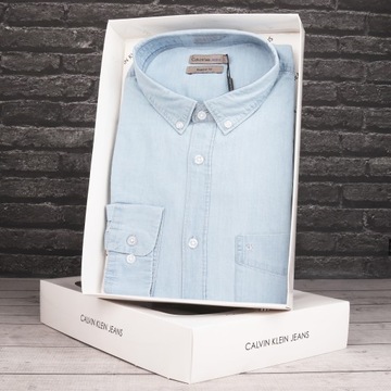 Koszula męska Calvin Klein Jeans DENIM SHIRT LIGHT