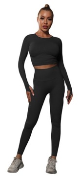 DAMSKI 2-CZĘŚCIOWY DRES FITNESS TRENINGOWY M