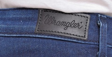 WRANGLER spodnie REGULAR blue SKINNY _ W26 L32