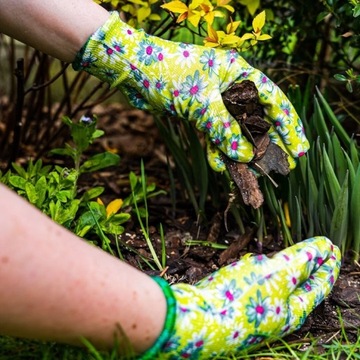 САДОВЫЕ ПЕРЧАТКИ ЗАЩИТНЫЕ ПЕРЧАТКИ РАЗМЕР. 9