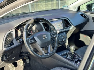 Seat Leon III Hatchback Facelifting 1.5 EcoTSI 130KM 2018 Seat Leon 1-Ręka! Navi, Grzane fotele, Czujniki, zdjęcie 9