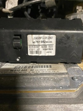 CITROEN C4 PEUGEOT 508 EXPERT JUMPY DISPLEJ 9676198280