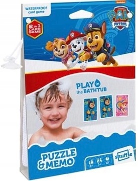ПАЗЛ PAW PATROL 2В1 + ИГРА-ПАМЯТКА для купания