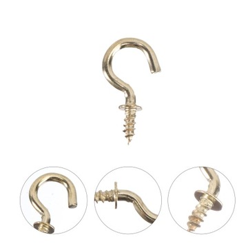 ПРОЧНЫЕ ПОТОЛОЧНЫЕ КРЮКИ ВИНТОВЫЕ С ПОДВЕСНОЙ УШИНОЙ