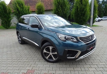 Peugeot 5008 II Crossover 1.2 PureTech 130KM 2017 Peugeot 5008 Bezwypadkowy Serwisowany 1-Wlasciciel Navi Kamera Blis 7-Osob, zdjęcie 1