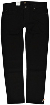 LEE spodnie jeans SLIM low black POWELL _ W28 L34