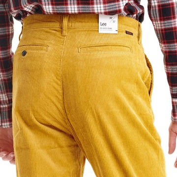 LEE RELAXED CHINO NUGGET GOLD L73NDC99 34/34