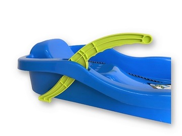 Sanki z hamulcami RACE, ślizg zjazdowy bobslej