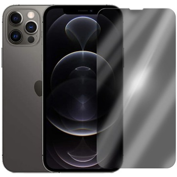 SZKŁO HARTOWANE DO IPHONE 12 PRO MAX ANTI-SPY PRIVACY PEŁNE 5D