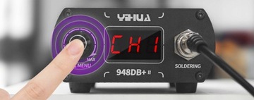 ТОЧНЫЙ ПАЯЛЬНИК С СОПЛОМ T12 YIHUA 75ВТ С наконечником T12 AS OSS T12-X PLUS