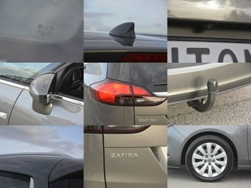 Opel Zafira C Tourer Facelifting 1.4 Turbo 120KM 2017 Opel Zafira 1.4Turbo doinwestowany 7osobowy kamera, zdjęcie 37