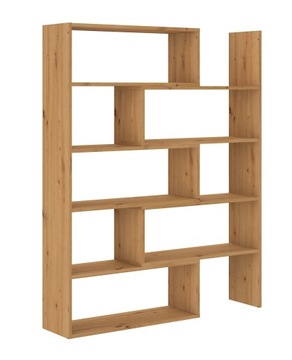 Regał komorowy otwarty półka szafka artisan 138 cm