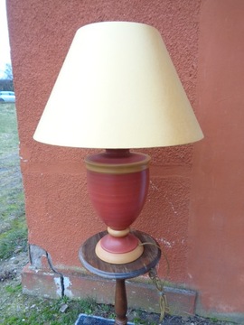 Большая керамическая лампа