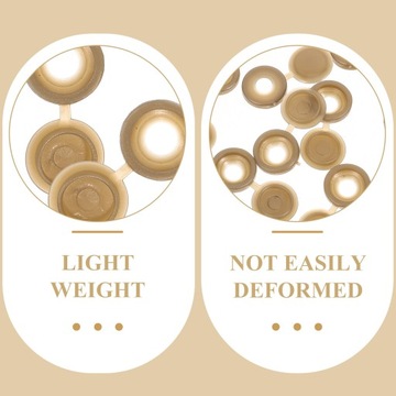 100 шт. КРЫШКА ДЕКОРАТИВНАЯ НА ПЕТЛЯХ.