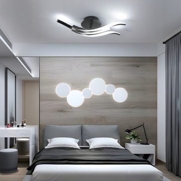 Светодиодная люстра потолочная лампа Современный потолок для 24W 3000/4000/6000K Салон