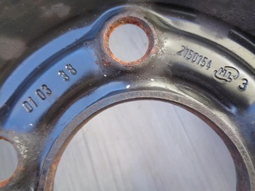 DISK OCELOVÝ OPEL OE 2150154 6.5" X 15" 5X110 ET 35