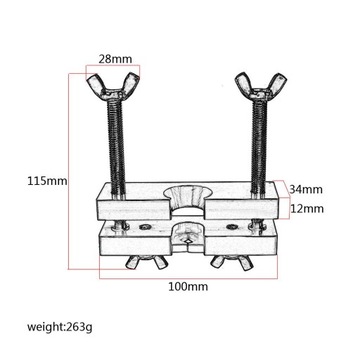 Ściągacz do trąbek pomarańczowy